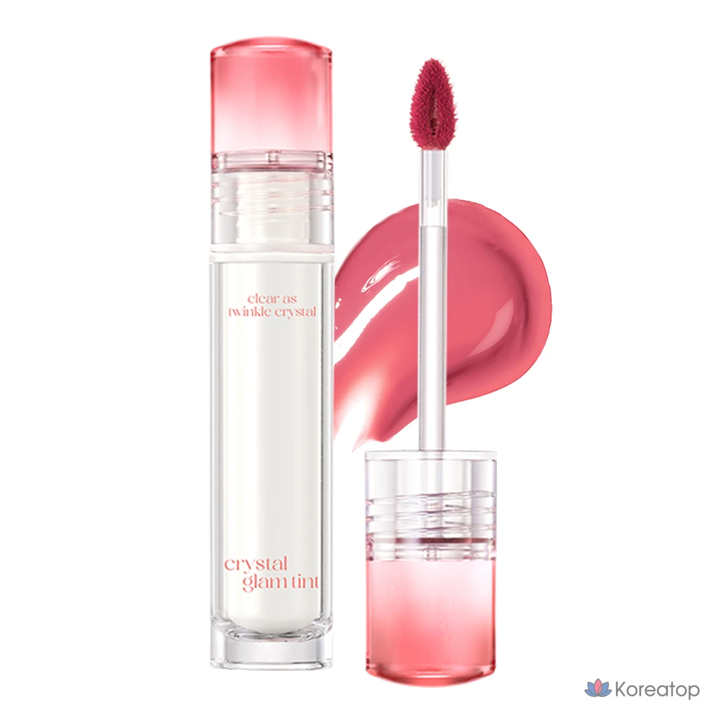 Тинт для губ Clio Crystal Glam Tint, оттенок 006 Daily Mauve, 3.4 г, 1 шт.