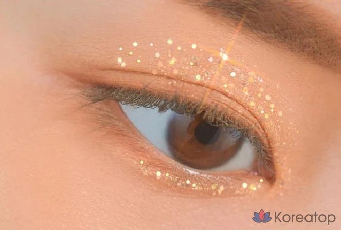 Глиттер-гель для век Unleashia Get Loose Glitter Gel Mini Eyeshadow, оттенок N 3 Gold Obsession, 1 шт., фото 2