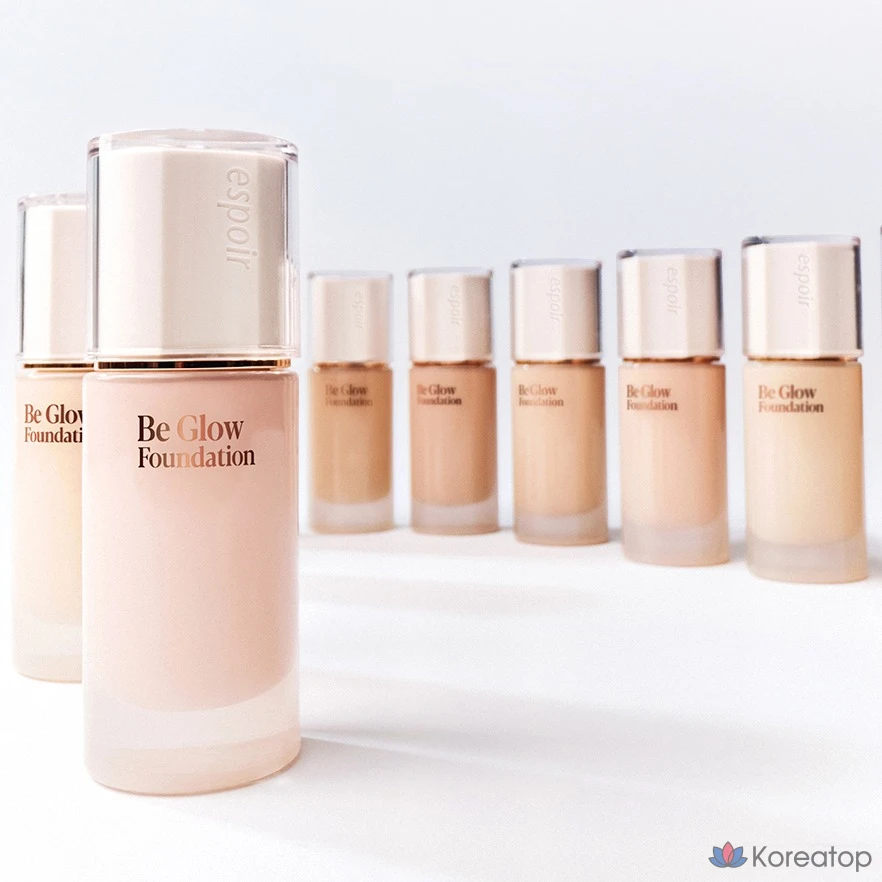 Тонер Espoir Be Glow Foundation SPF27 PA++, оттенок 25N Neutral Tan, 30 г, 1 шт., фото 4