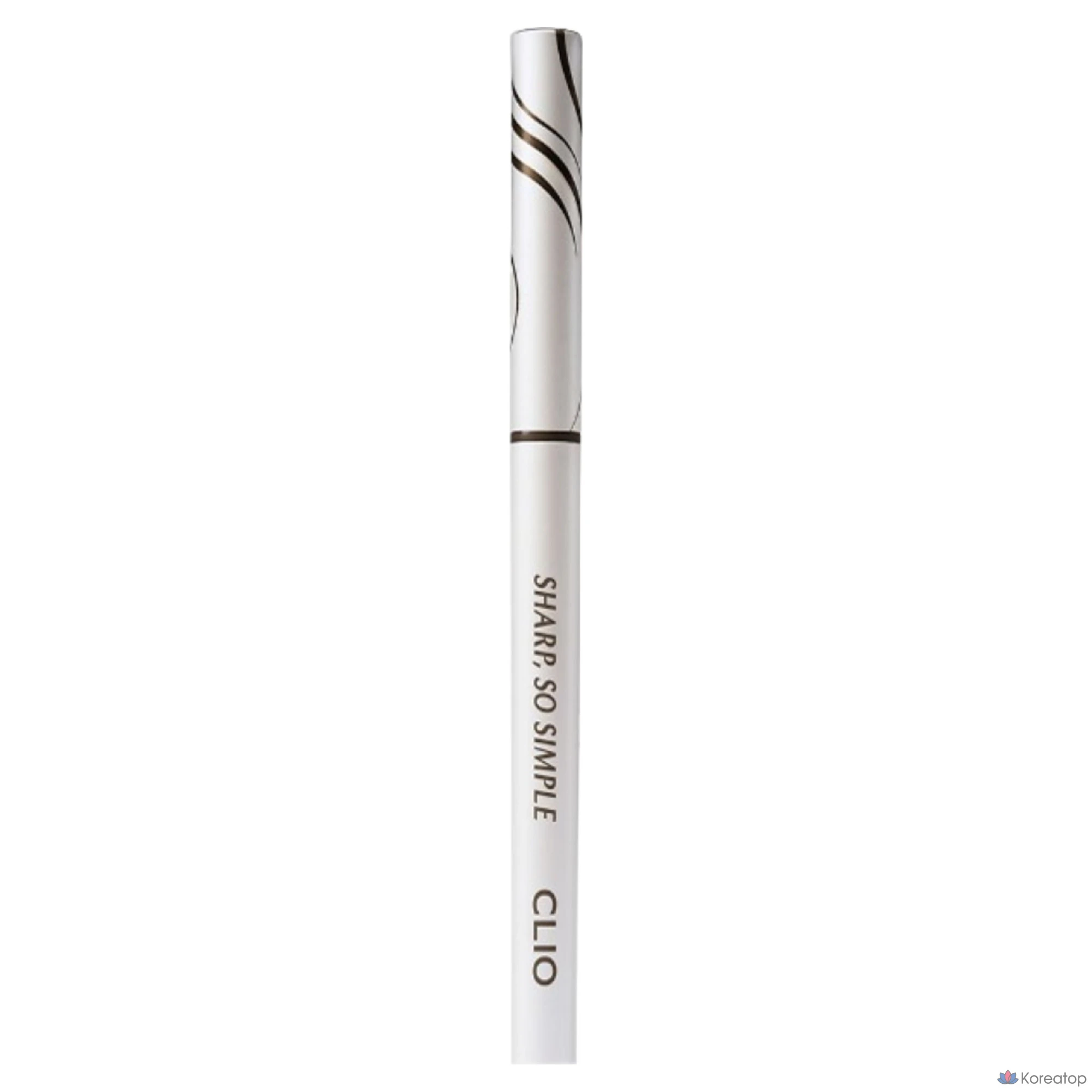 Подводка для глаз Clio Sharp So Simple Waterproof Pencil Liner, оттенок 4 Dark Brown, 0.14 г, 1 шт.