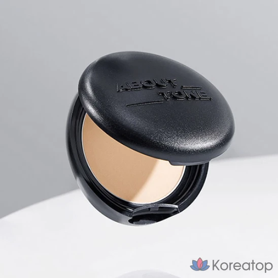 Пудра-прессовка About Tone Blur Powder Pact, оттенок 03 Natural, 9 г, 1 шт.