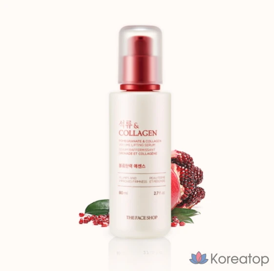 Эссенция The Face Shop Pomegranate & Collagen Volume Elastic Essence, 80 мл, 1 шт.