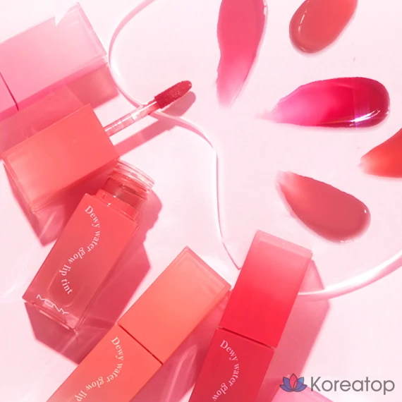 Тинт для губ Mqny Dewy Water Glow Tint, оттенок 03 Peach Dew, 3.5 г, 1 шт., фото 8