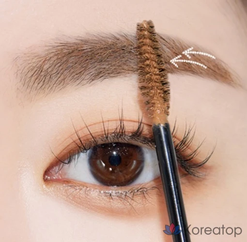 Тинт для бровей Etude House Clear False Brow Cara, оттенок 1 Rich Brown, 4.5 г + 9 г, 1 шт.