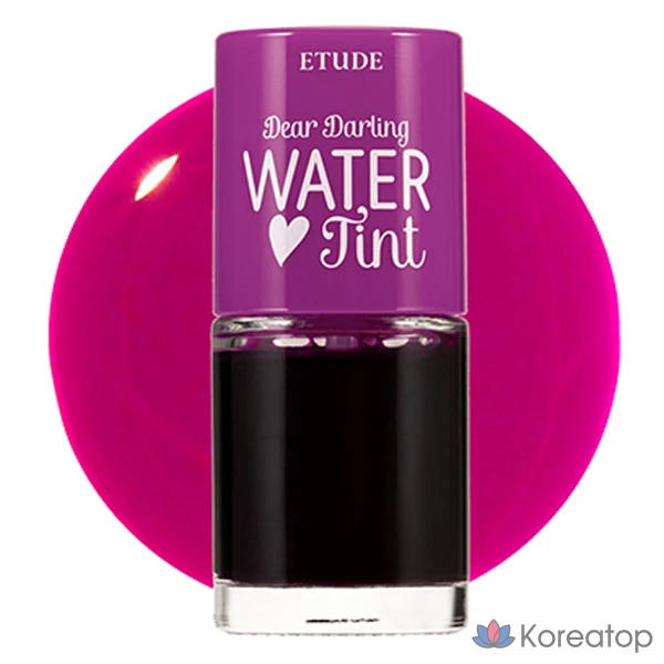 Тинт для губ Etude House Dear Darling Water Tint, оттенок Grape Ade, 1 шт.