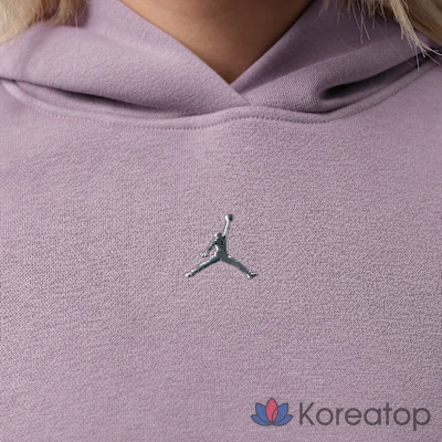 Худи женское Jordan Brooklyn Cropped Pullover Hoodie, фото 4