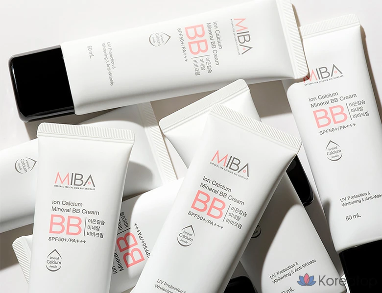 BB-крем MIBA Ion Calcium Mineral BB Cream SPF50+ PA+++, 50 мл, 1 шт.