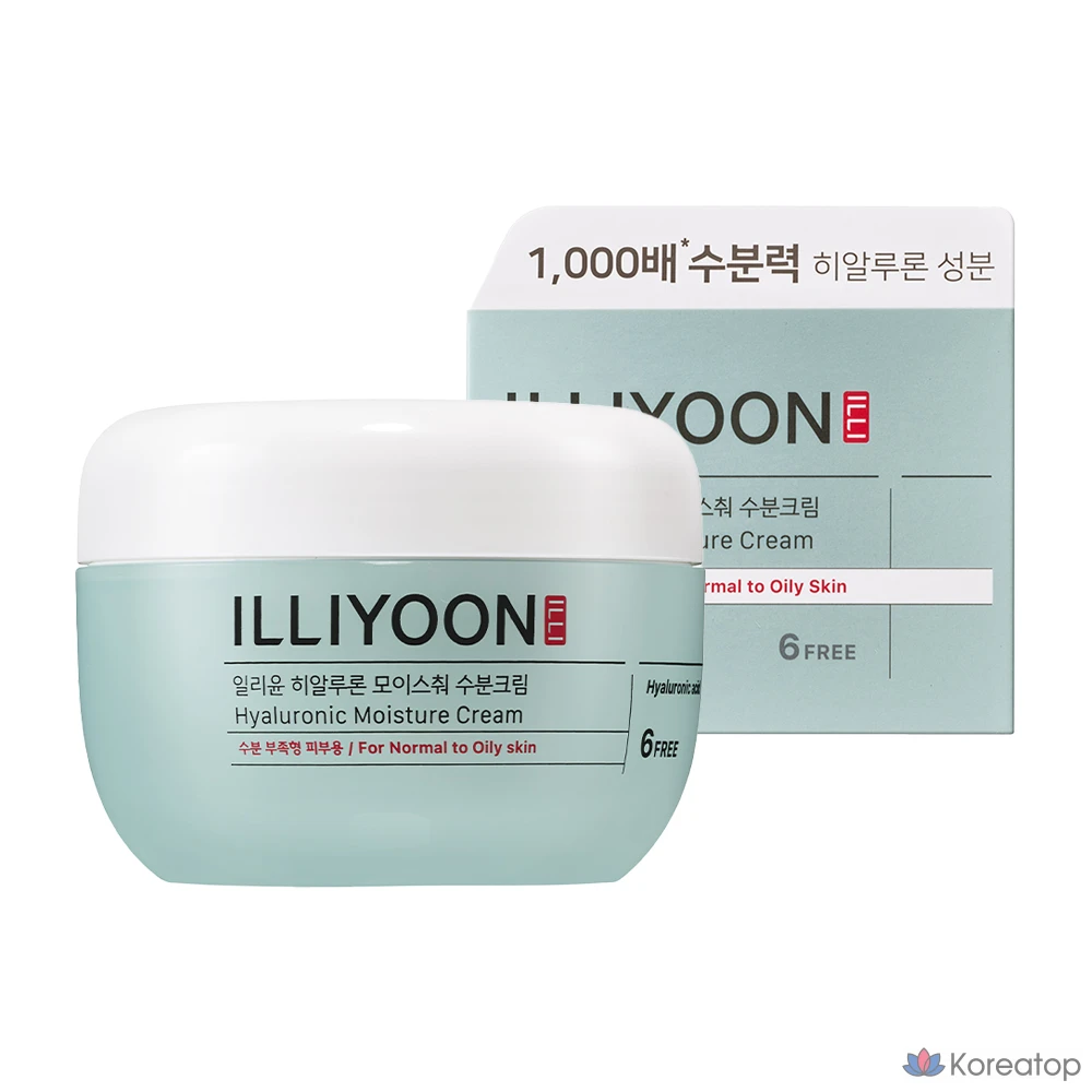 Увлажняющий крем ILLIYOON Hyaluron Moisture Cream, 100 мл, 1 шт.