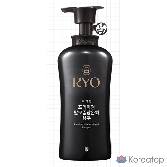 Шампунь Ryo Choui Bang Premium для ослабления симптомов выпадения волос, 490 мл, 1 шт.