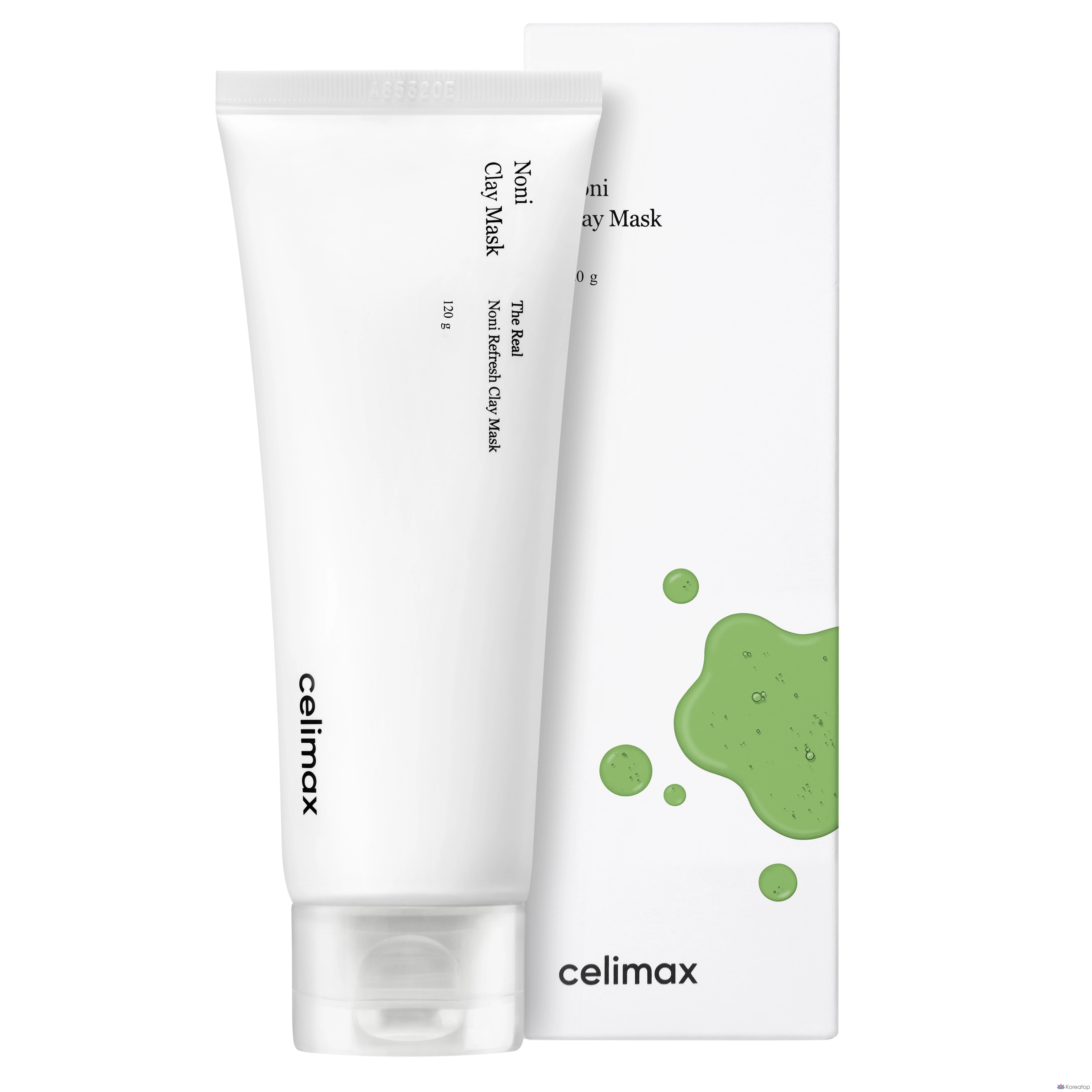 Очищающая глиняная маска Celimax The Real Noni Refresh Clay Mask, 1 шт.