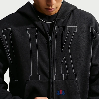 Худи на молнии мужской Nike Solo Fleece Loose Full-Zip Hoodie, фото 6