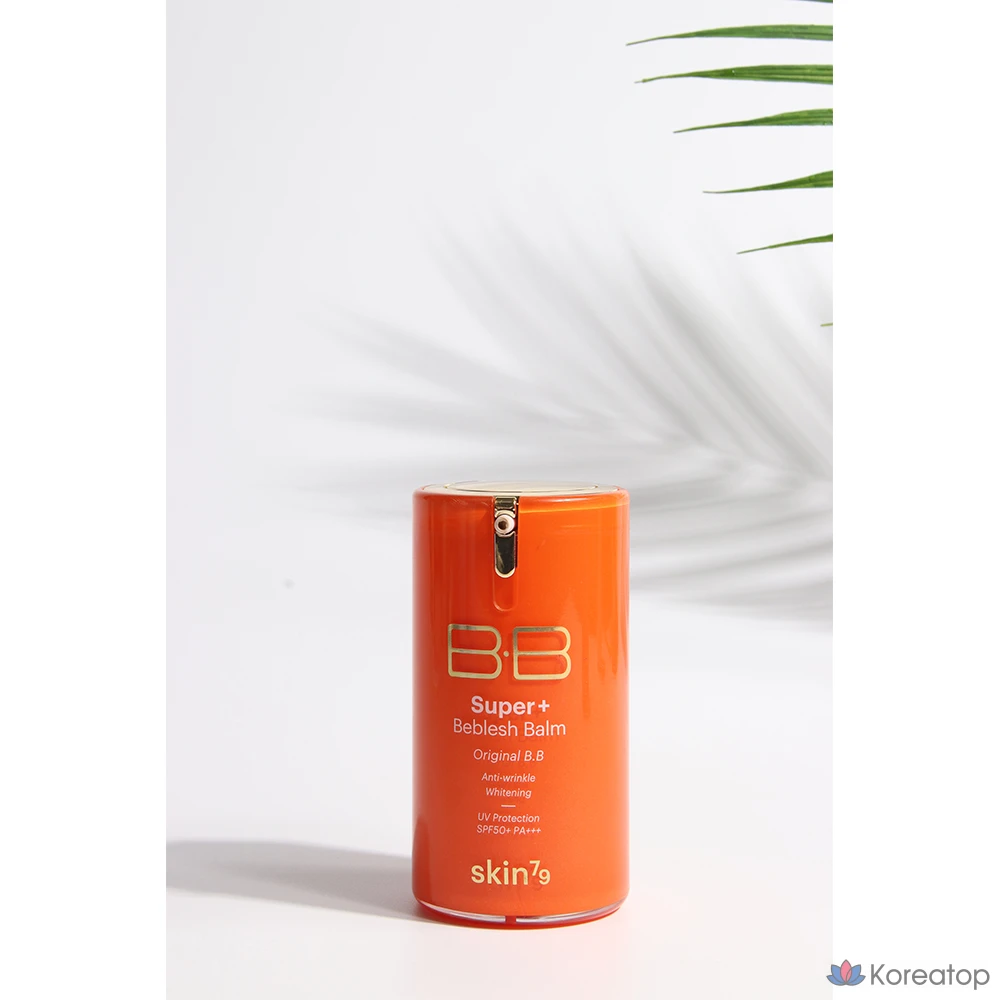 Бальзам для губ Skin79 Super Plus Blemish Balm Orange BB SPF50+, 1 шт., фото 6