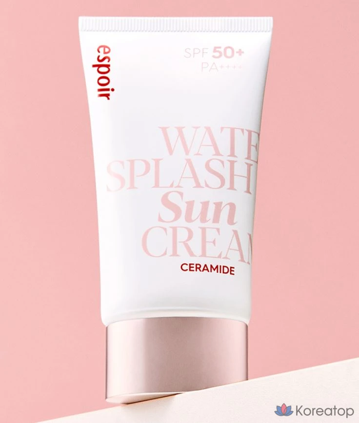 Солнцезащитный крем Espoir Water Splash Ceramide Sun Cream SPF50+ PA++++, 60 мл, 1 шт.