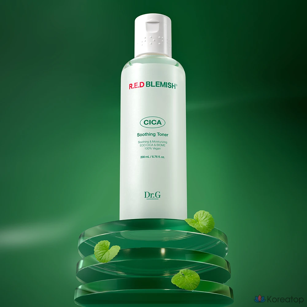 Тонер Dr. Ceuracle Red Blamish Cica Soothing Toner, 200 мл, 1 шт.
