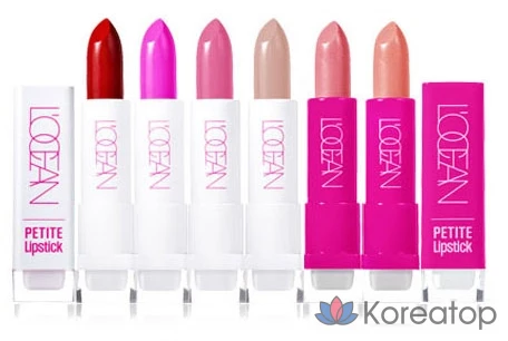 Губная помада L'OCEAN Petit Lipstick, оттенок 19 Orange Pearl Cordelia, 1 шт.