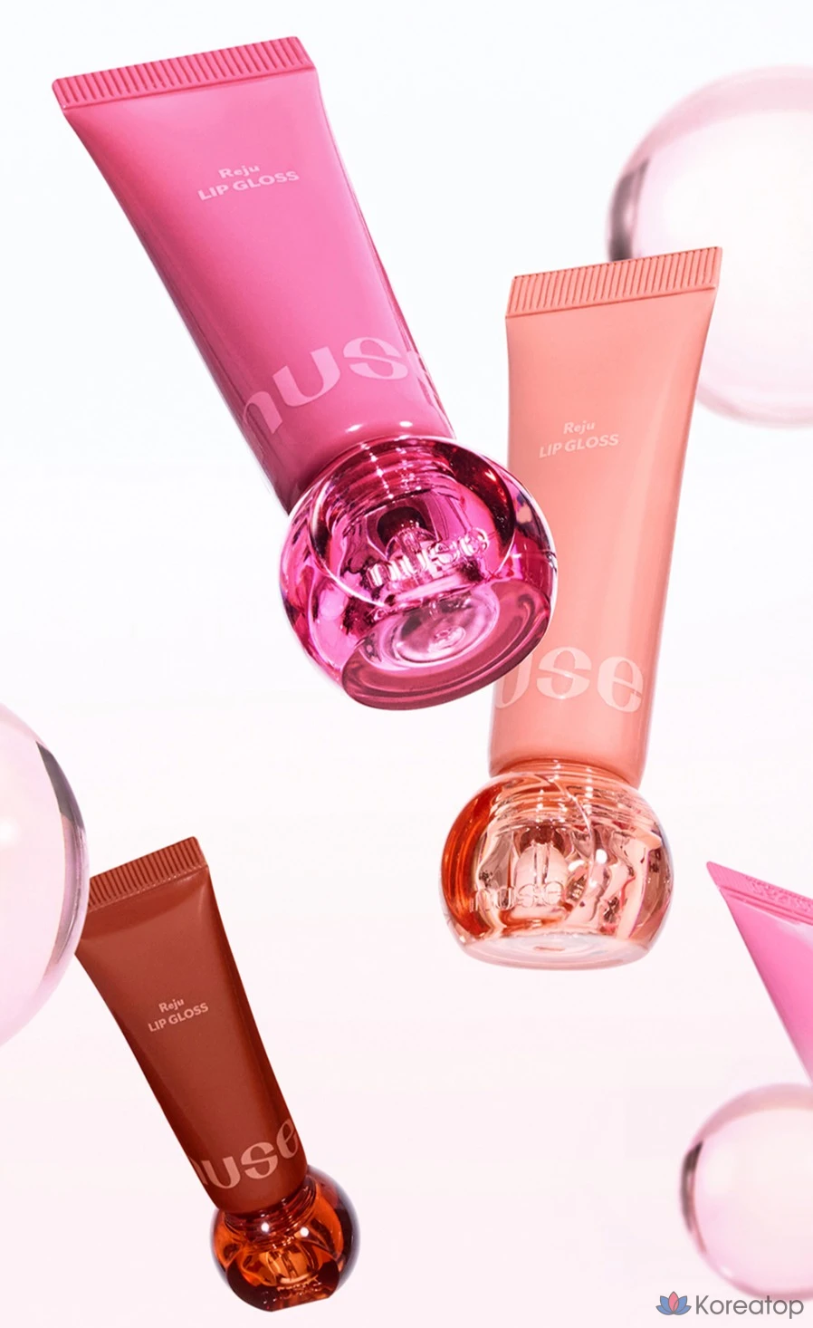 Бальзам для губ nuse Reju Lip Gloss, оттенок 06 Pepti Coco, 1 шт., фото 4