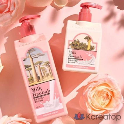 Лосьон для тела Milk Baobab Perfume Body Lotion Flora Bouquet, 250 мл, 1 шт., фото 2
