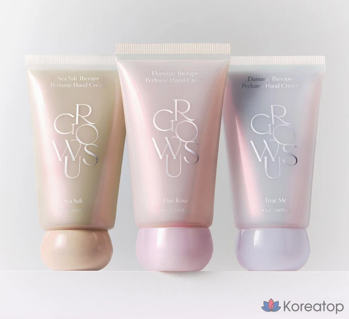 Крем для рук GROWUS Perfume Hand Cream Deux Rose, 50 мл, 1 шт.