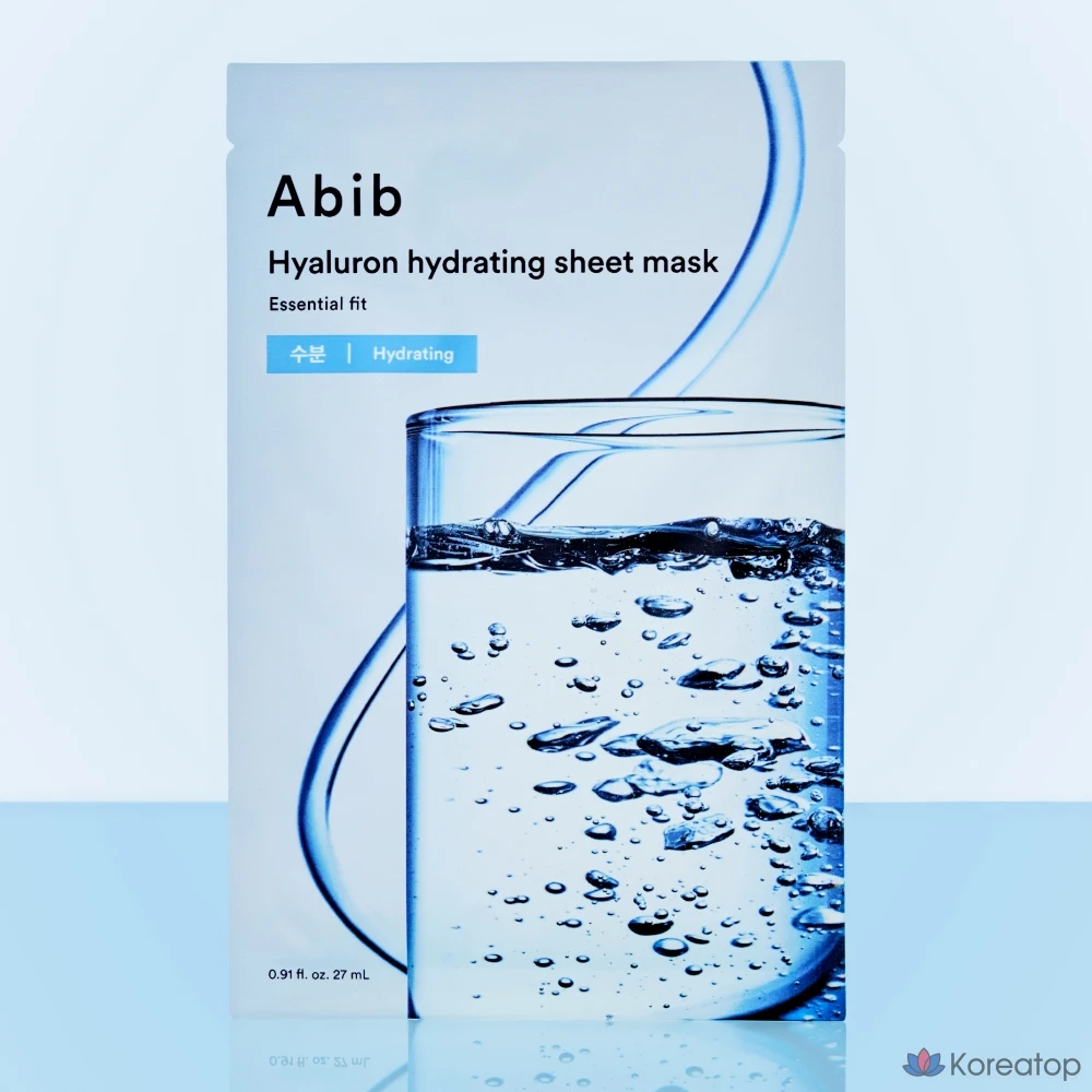 Тканевая маска для лица Abib Hyaluron Moisture Sheet Essential Fit Mask, 20 шт., фото 2