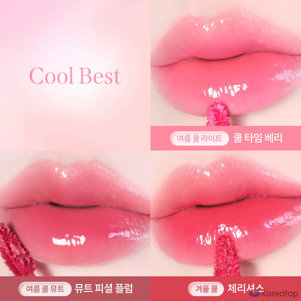 Тинт для губ Milk Touch Jelly Fit Glass Glow Tint, оттенок Fallon Coco, 4 г, 1 шт., фото 4