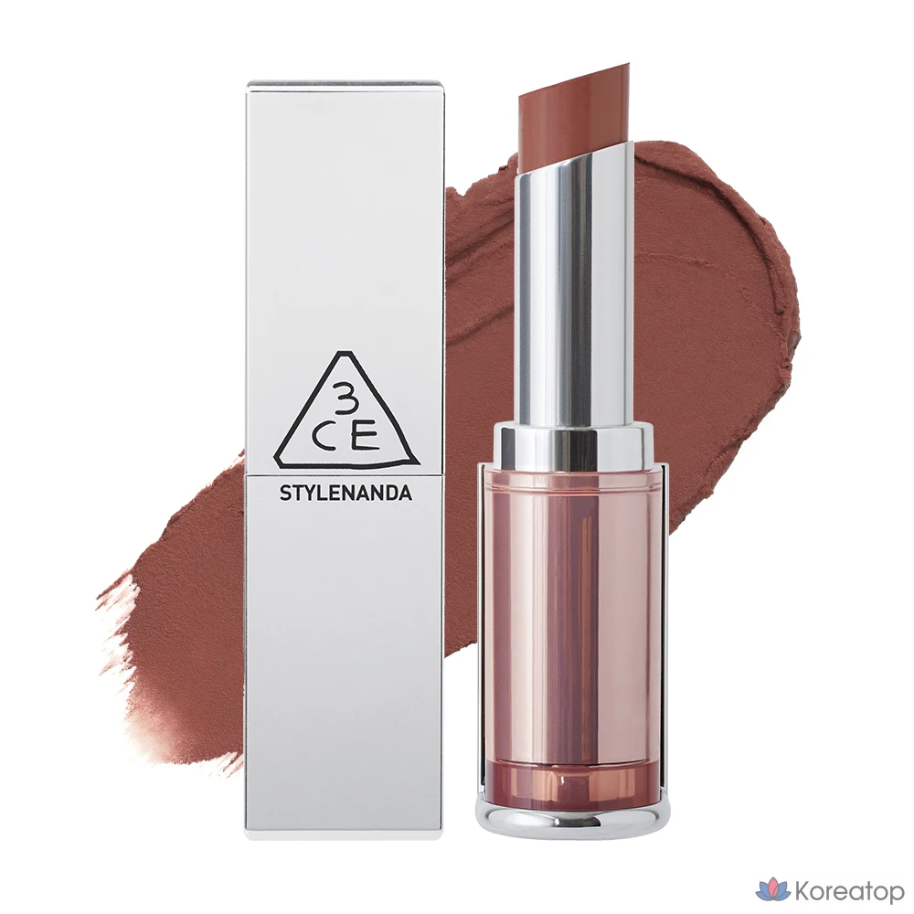 Матовая помада для губ 3CE Blur Matte Lipstick, оттенок Salty Cinnamon, 1 шт.