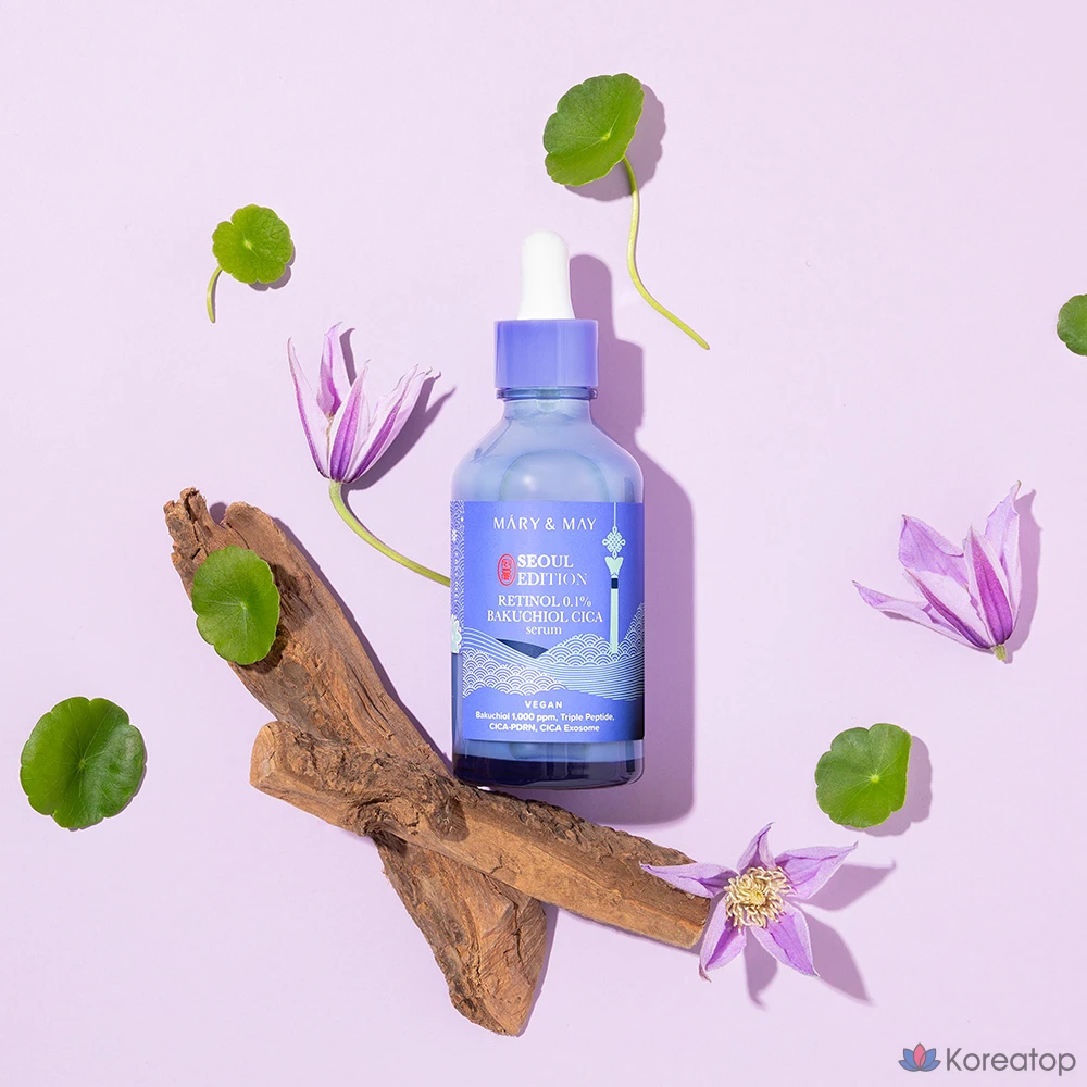 Сыворотка Mary&amp;May Retinol 0.1% Bakuchiol Cica Serum, 80 мл, 1 шт.