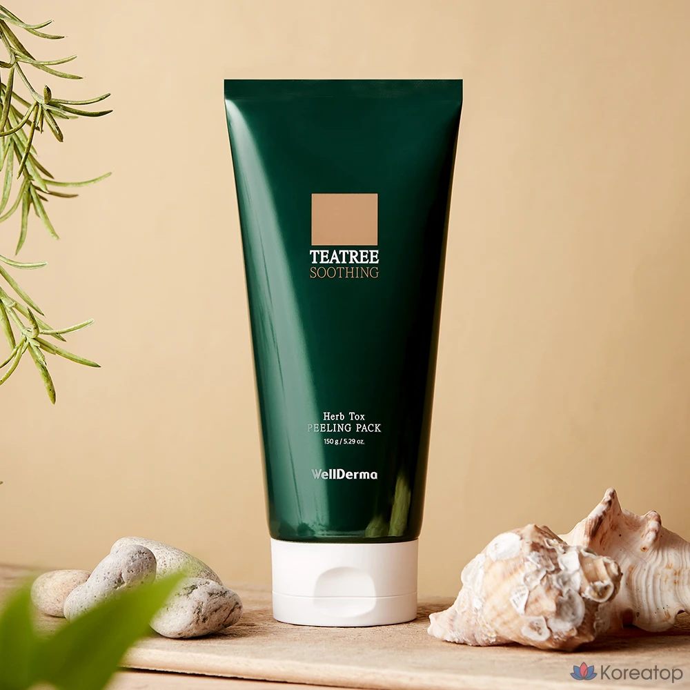Пилинг WellDerma Chisel Tea Tree Herb Tox Peeling Pack, 150 г, 1 шт.