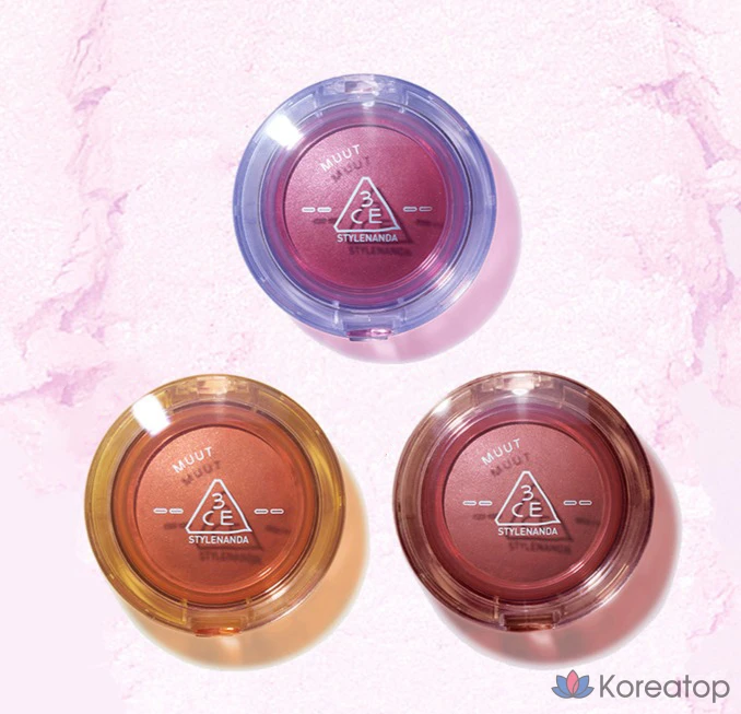 Тинт для губ 3CE Bouncy Blur Balm Tinted Edition, оттенок #Beige Crush, 4.8 г, 1 шт., фото 4