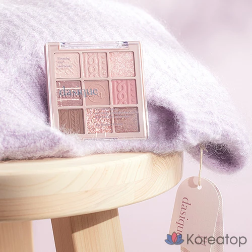 Тени для век Dasique Shadow Palette, 16 Violet Knit, 1 шт., фото 3