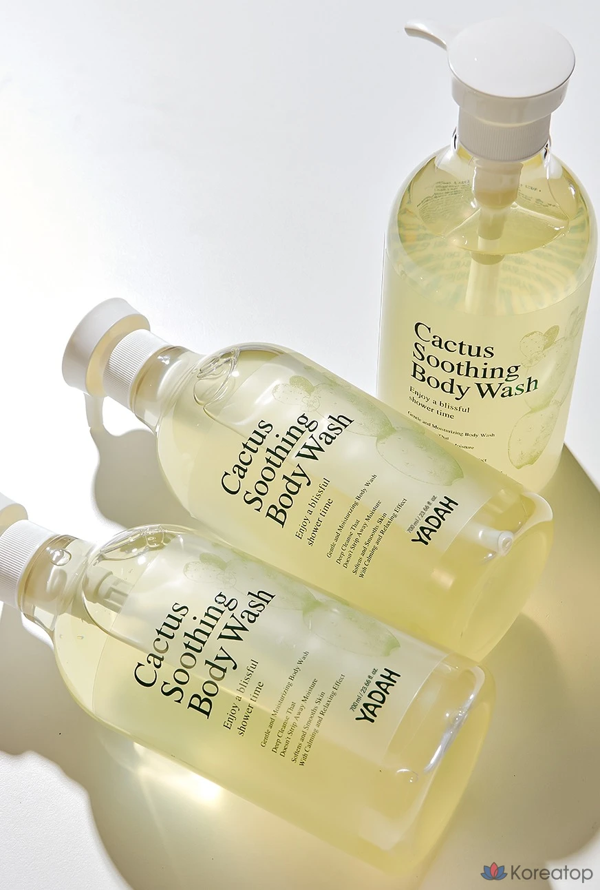 Гель для душа Yadah Cactus Soothing Body Wash, 700 мл, 1 шт., фото 5