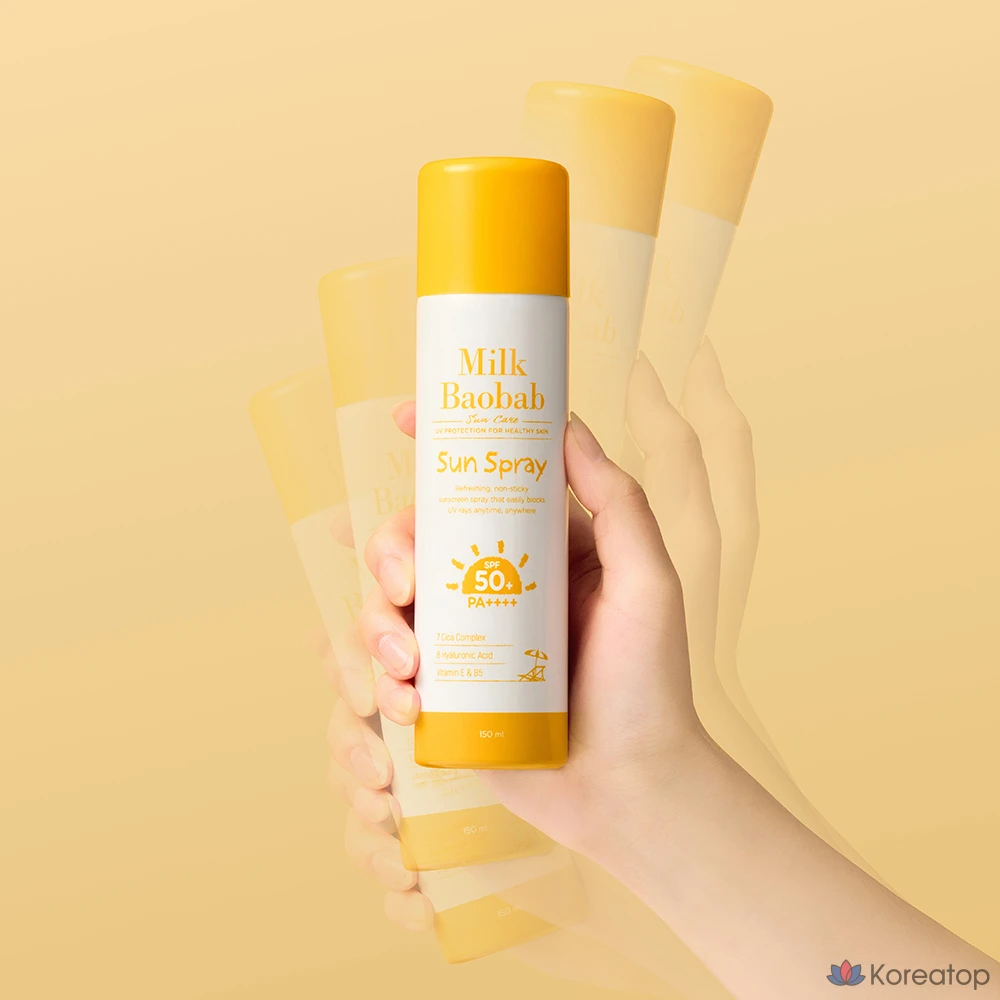 Солнцезащитный спрей Milk Baobab Sun Spray SPF50+ PA++++, 150 мл, 1 шт.