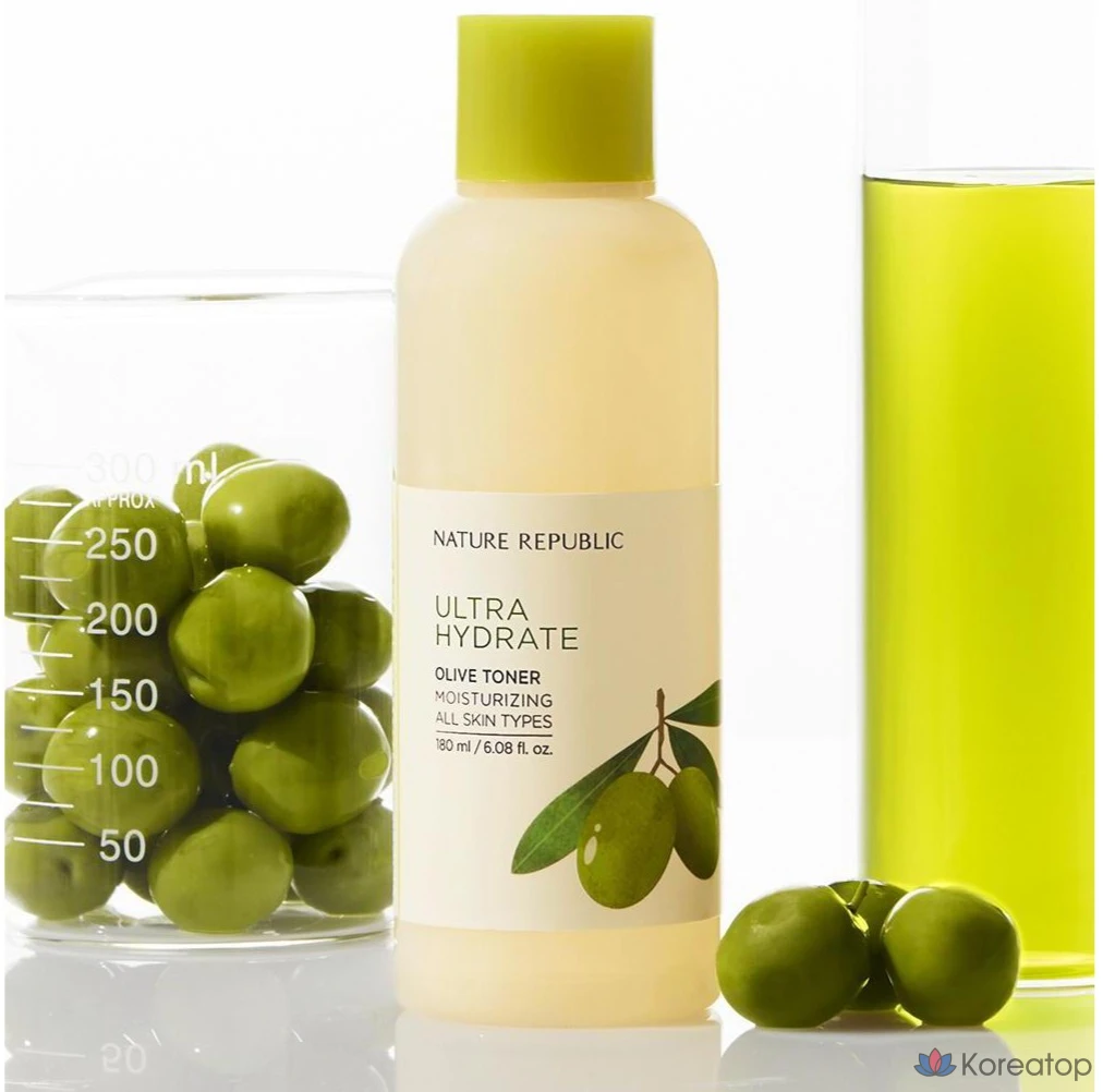 Тонер Nature Republic So Moisture Olive Toner, 180 мл, 1 шт.