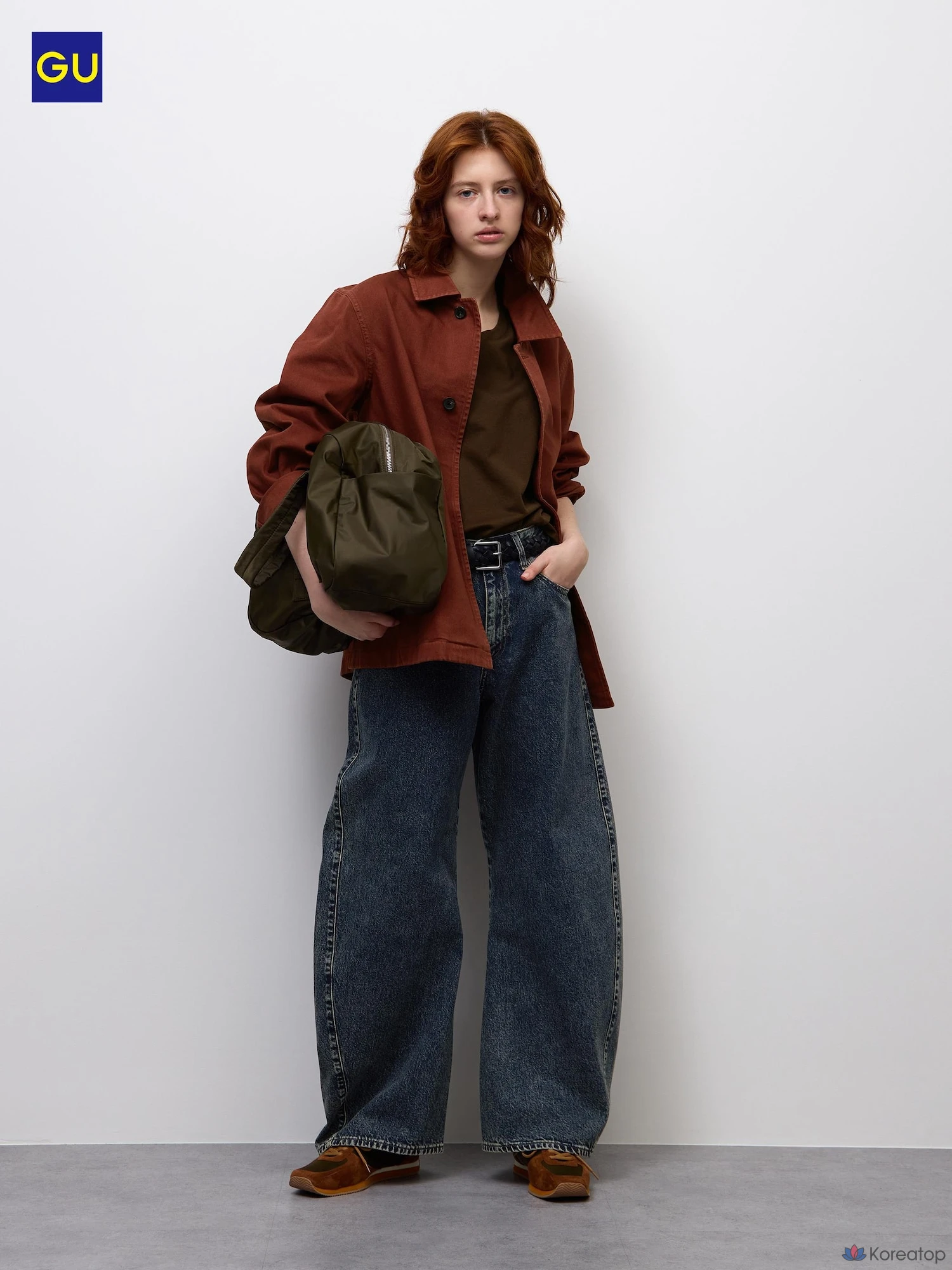 Джинсы Uniqlo 3D Barrel Jeans, длина ноги 72.5-75.5 см