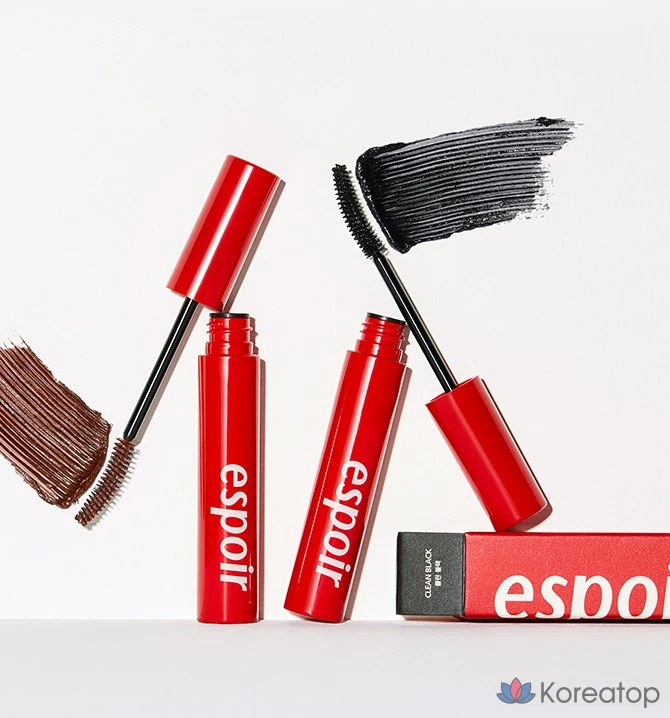 Тушь для ресниц Espoir Waterproof XP No Smudging Mascara, оттенок Deep Brown, 9 г, 1 шт., фото 5