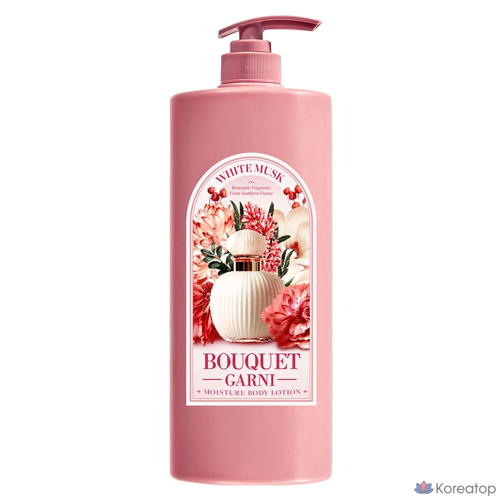 Лосьон для тела Bouquet Garni Moisture Body Lotion, аромат White Musk, 1.5 л, 1 шт.