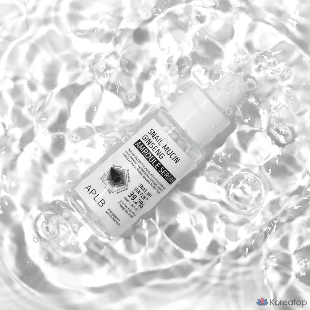 Ампульная сыворотка APLB Snail Mucin Jin Saeng Ampoule Serum, 40 мл, 1 шт.