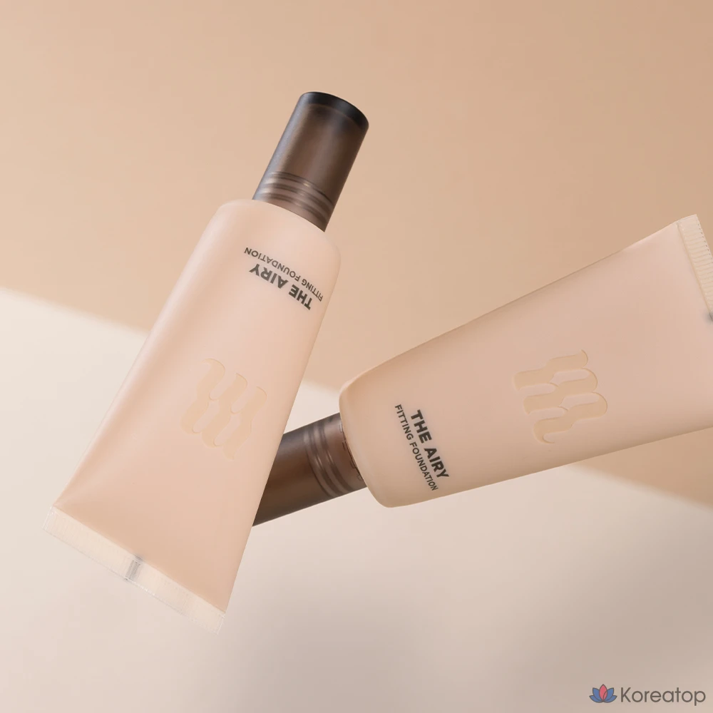 Тональная основа MERZY The Airy Fitting Foundation, оттенок AF2 Vanilla, 30 мл, 1 шт.