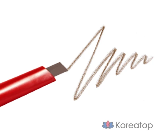 Карандаш для бровей Espoir The Brow Balance Pencil, оттенок 1 Classic Brown, 0.1 г, 1 шт.