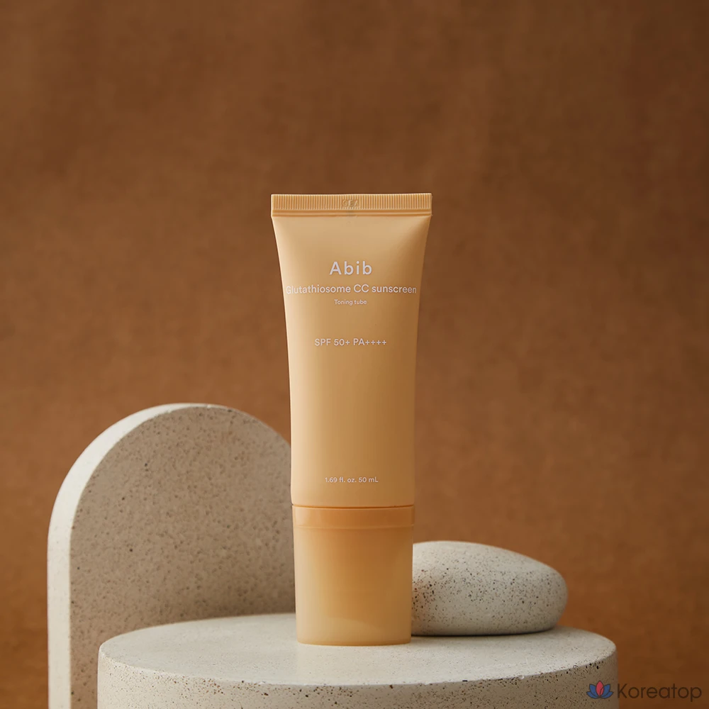 Солнцезащитный крем Abib Glutathione Zone CC Cream Toning Tube, 50 мл, 1 шт.