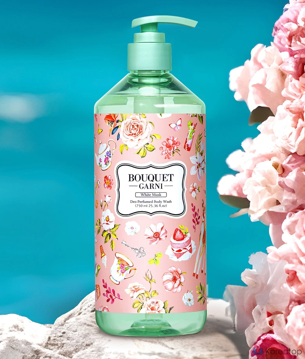 Гель для душа Bouquet garni Body Wash Perfumed White Musk, 750 мл, 1 шт.
