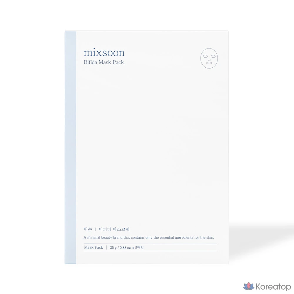 Тканевая маска для лица MIXSOON Bifida Mask, 10 шт., фото 4