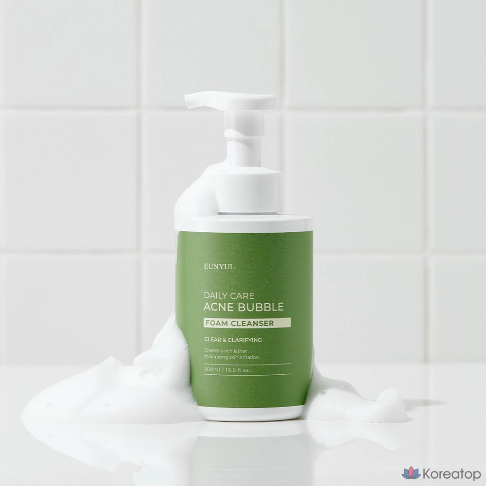 Пенка для умывания Eunyul Daily Care Acne Bubble Foam Cleanser, 500 мл, 1 шт.