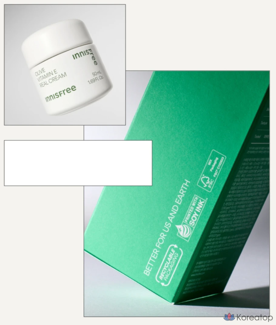 Крем для лица Innisfree Olive Vitamin E Real Cream, 50 мл, 1 шт.