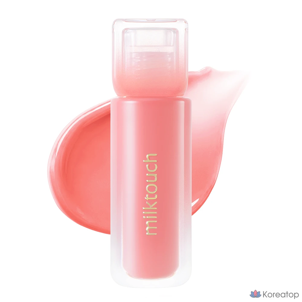 Глосс для губ Milk Touch Dew Stain Sheer Lip Gloss, оттенок 12 Peach Blossom, 1 шт.