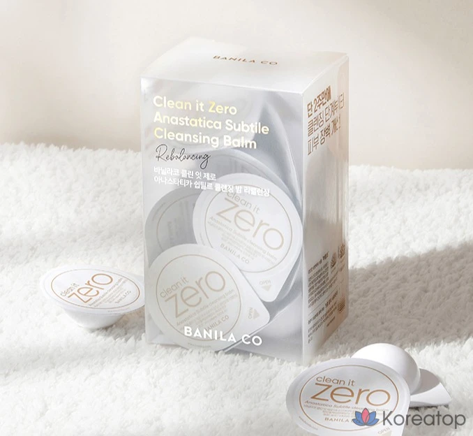 Очищающий бальзам Banila Co Clean It Zero Anastatica Cleansing Balm Travel Kit, 48 мл, 16 шт.