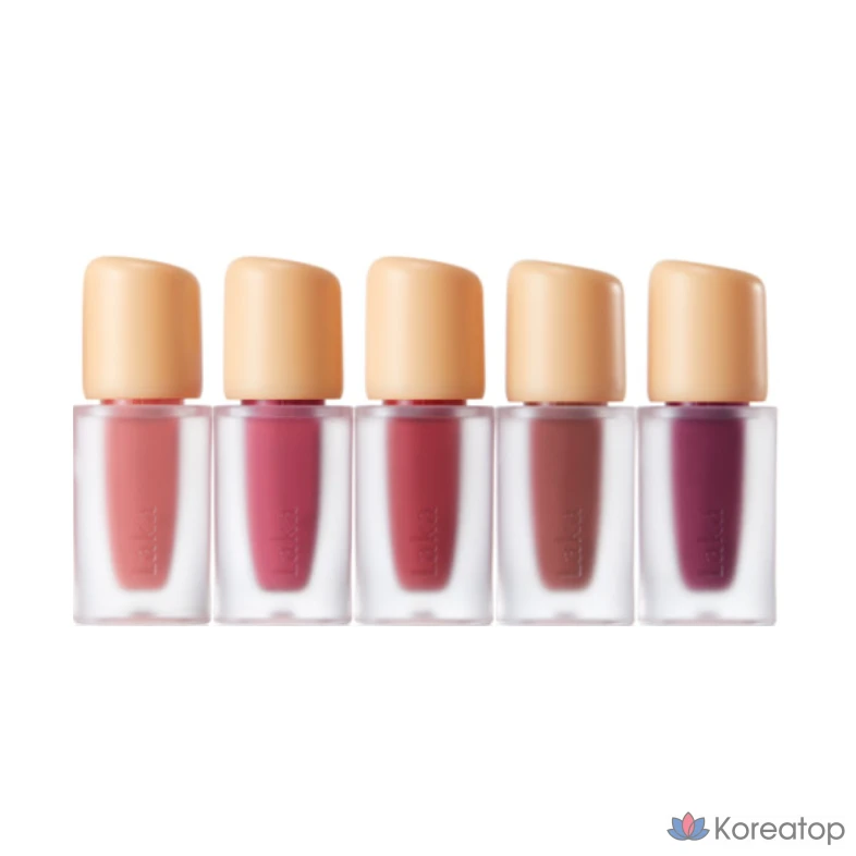 Тинт для губ Laka Fruity Glam Tint Mini, оттенок 101 Joyful, 1.9 г, 1 шт.