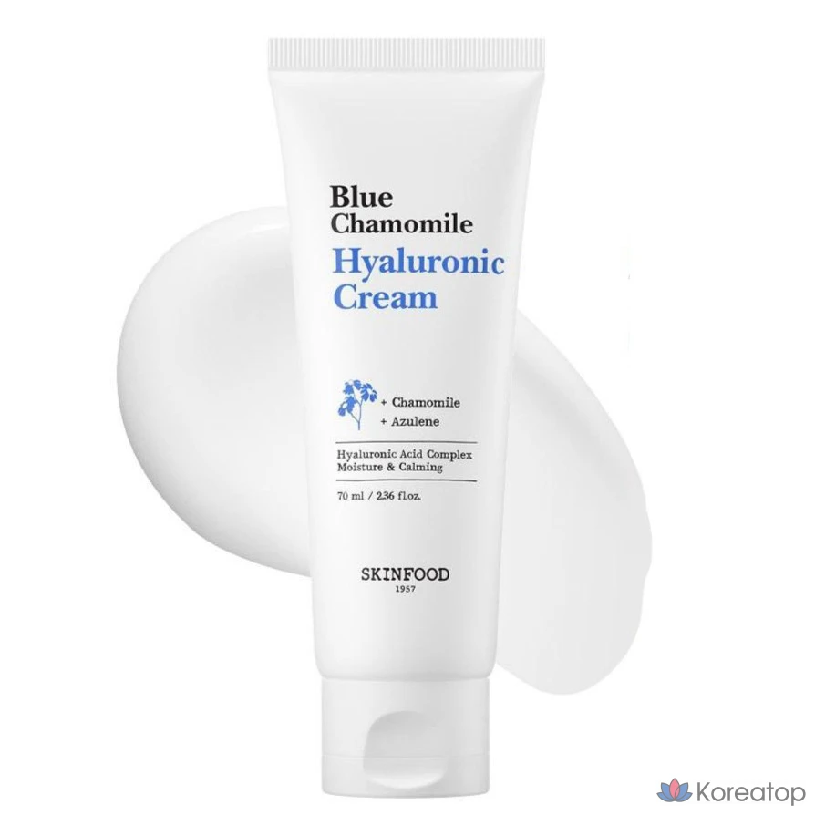 Крем Skinfood Blue Chamomile Hyaluronic Cream, 70 мл, 1 шт.