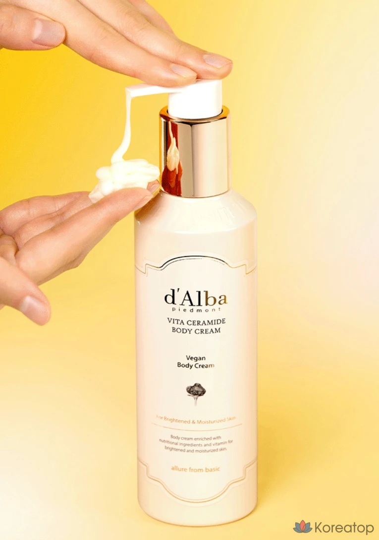 Крем для тела d'Alba Vita Ceramide Body Cream, 270 мл, 1 шт.