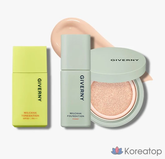 Тональная основа Giverny Adhesion Tone-up Makeup Base, 30 мл, 1 шт.