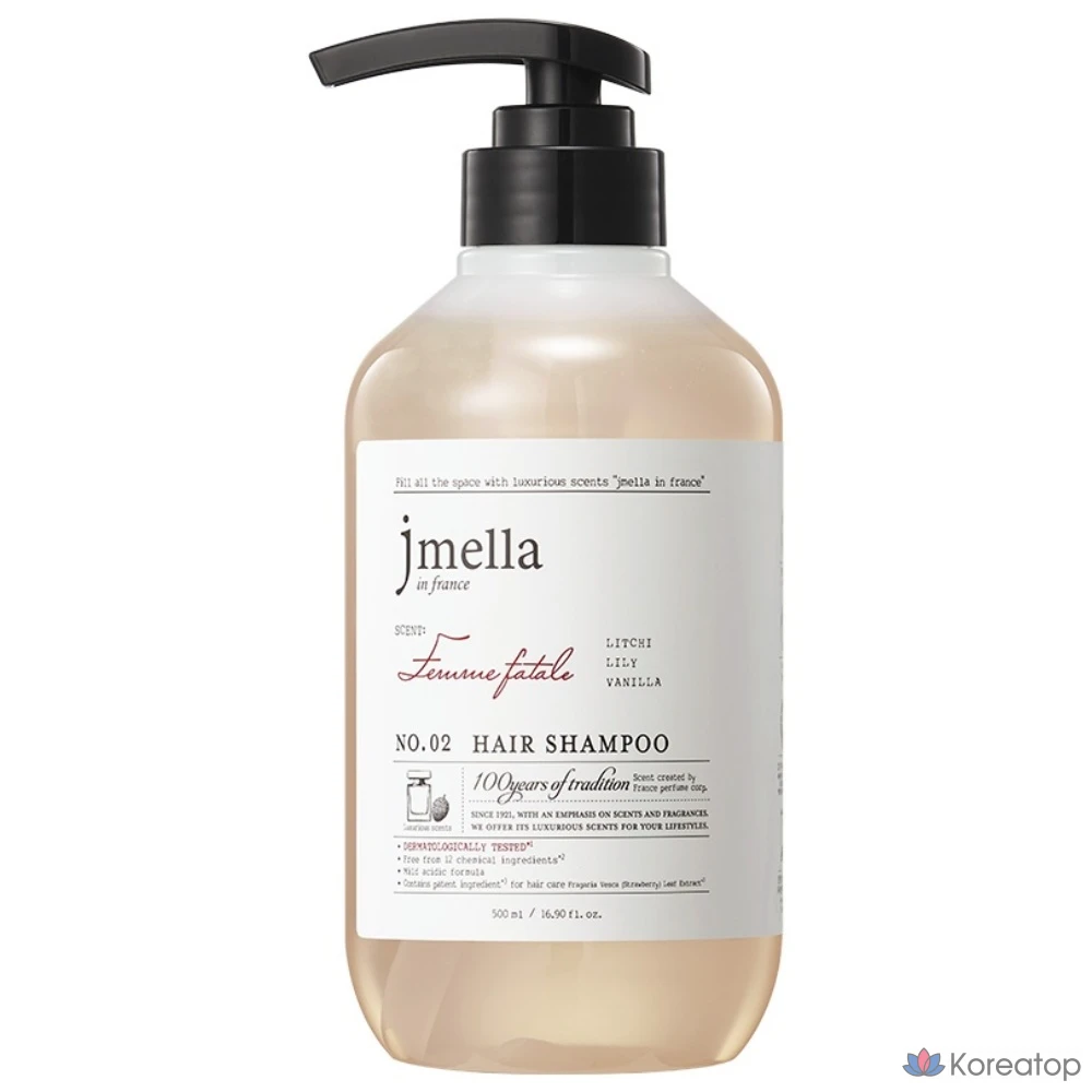 Шампунь Jmella In France Femme Fatale Hair Shampoo Fruity Rich, 500 мл, 1 шт.